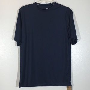 Syntrel High performance Blue Athletic Silky and Stretchy T-shirt  - Small